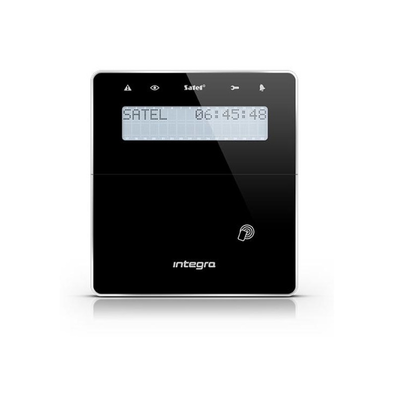 int-kwrl2-bsb Satel INT-KWRL2-B bezdrôtová LCD klávesnice – Obrázok 1